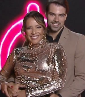 Renata Domínguez e Leandro Gléria